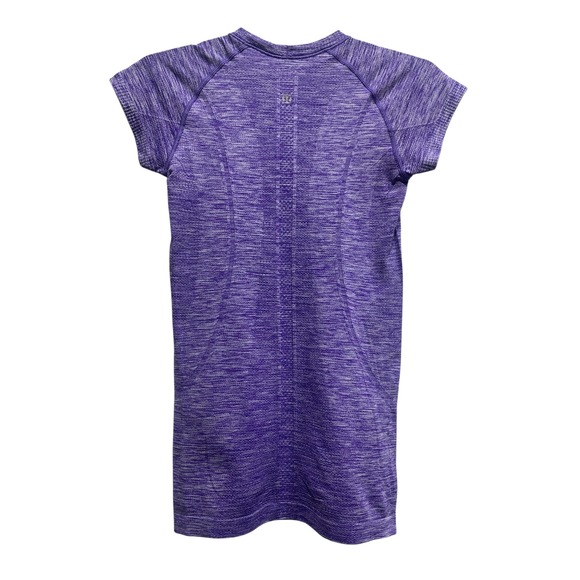 Lululemon Run Swiftly Tech Short Sleeve Scoop
Heathered Bruised Berry‎ sz 4 - Picture 3 of 4